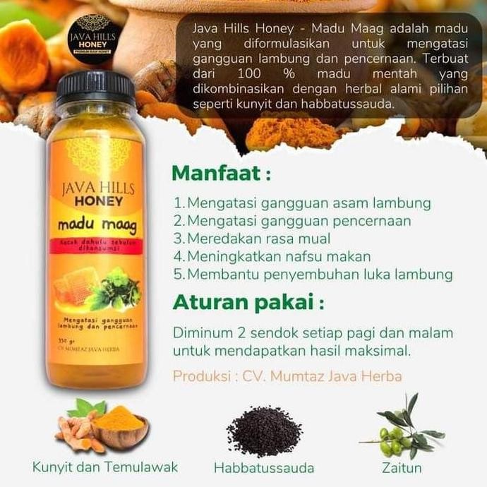 

Promo Madu Pencernaan Madu Maag Gerd Madu Herbal Javahills Honey Bahan Organik Syrup Tanpa Gula Pemanis
