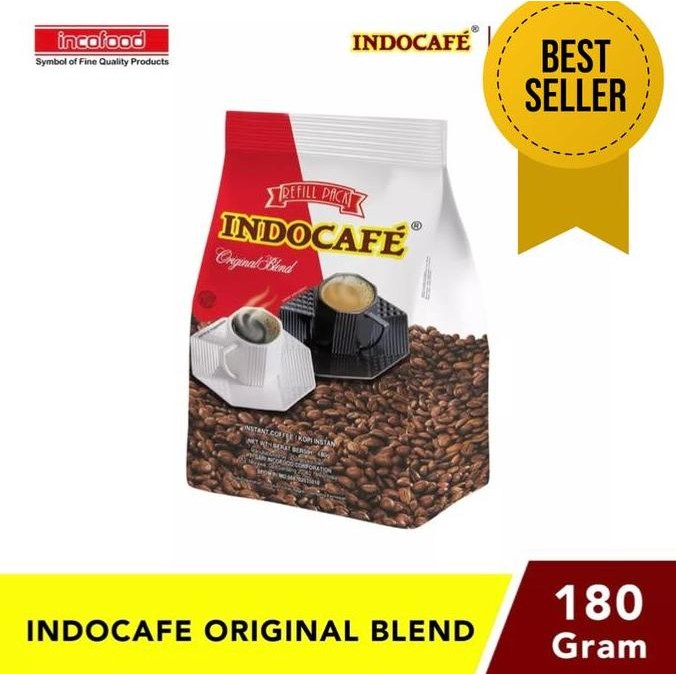 

Murah Indocafe Original Blend Refill 180 Gram Coffee Robusta