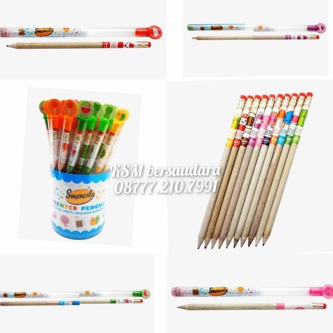 

Pencil Pensil non toxic Smencils Scented Pencils murah original
