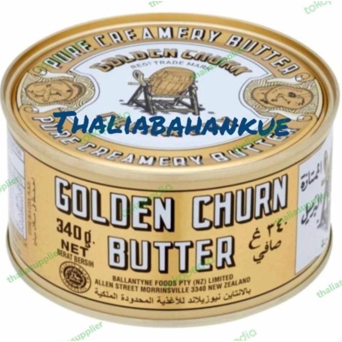 

Sale Golden Churn/Butter Gentong Kaleng 340Gr Butter U/Campuran Cake, Roti