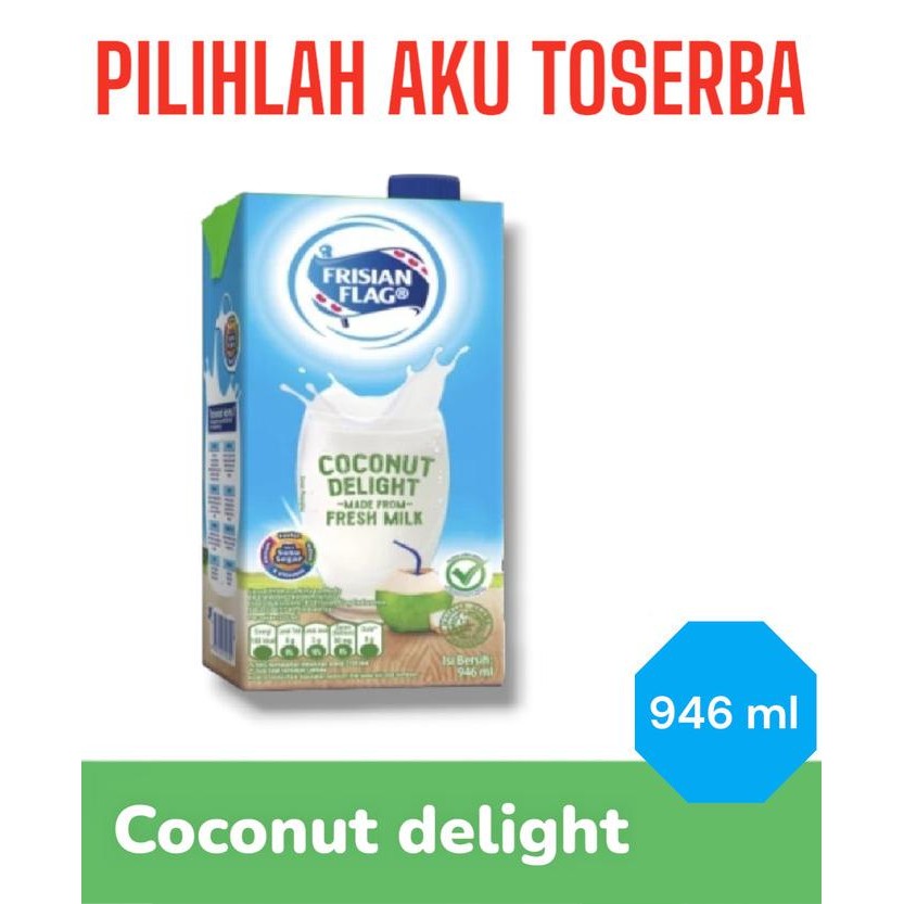 

Promo Susu Frisian Flag Coconut Delight 1 Liter - ( 1 Dus Isi 12 Pcs )
