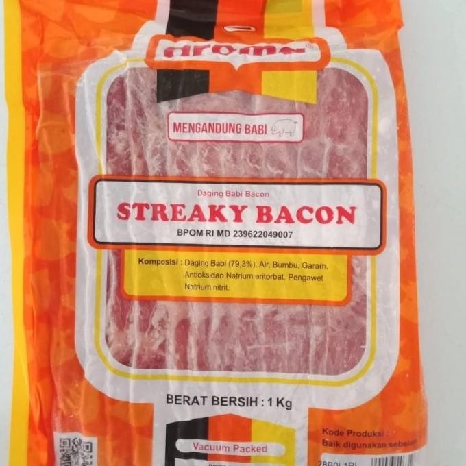 

Promo Streaky Bacon | Pork | Aroma Bali