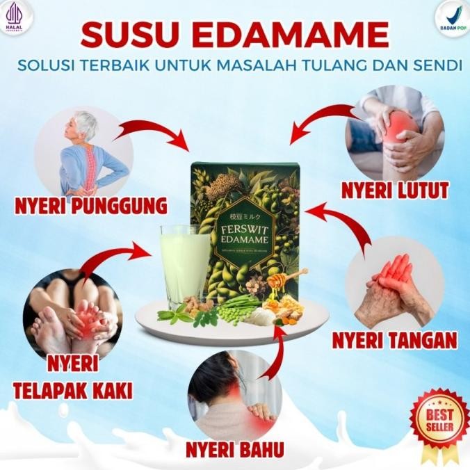 

Sale Ferswit Edamame Solusi Asam Urat Dan Nyeri Sendi 1 Box 200G