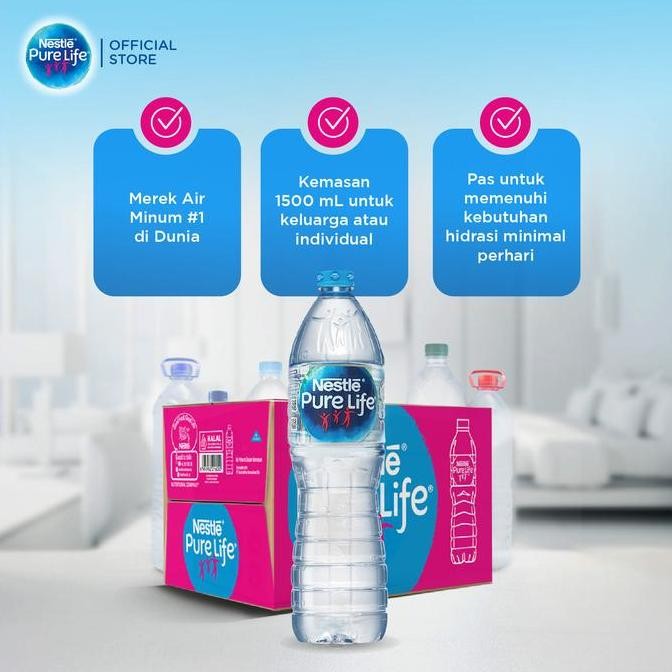

Promo Promo - Nestle Pure Life Air Minum Mix Ukuran - Paket 3 Karton