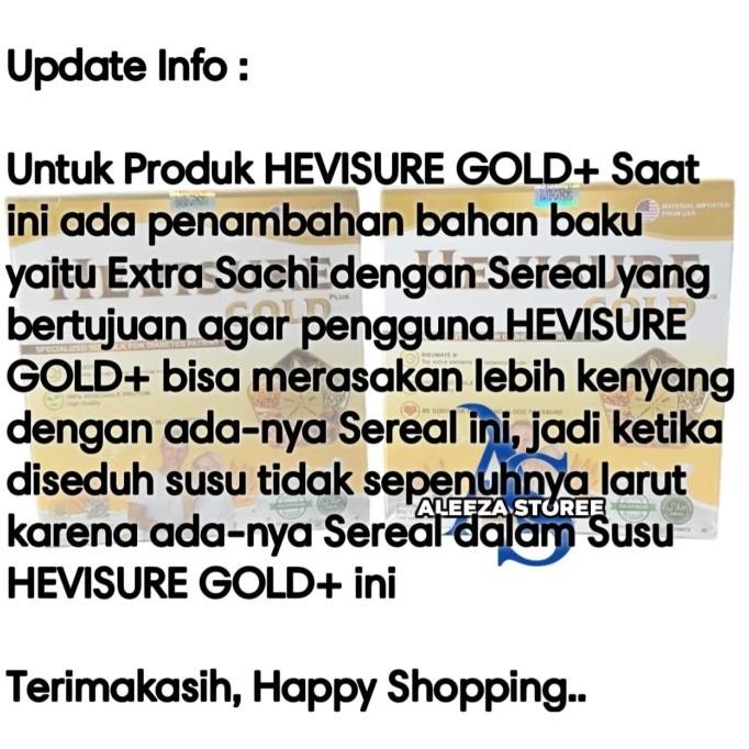 

Promo Hevisure Gold Plus Susu Diabetes|Original Usa|Bpom|Paket Box