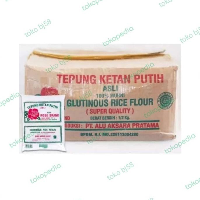 

Sale Tepung Ketan Putih Rosebrand 500Gr