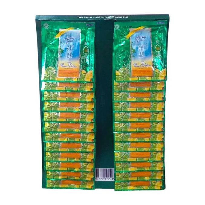 

Grosir 1 Pak Adem Sari Sachet 7 Gram Isi 24 Pcs/Sachet Minuman