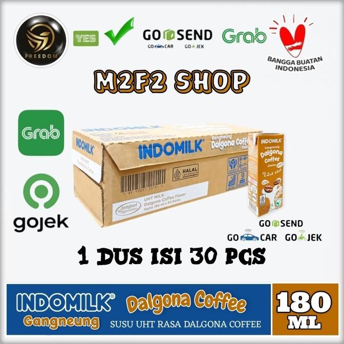 

Promo Indomilk Dalgona Coffee Flavor | Rasa Susu Kopi Kotak Uht - 180 Ml Harga Karton (Khusus Gosend/Grab)