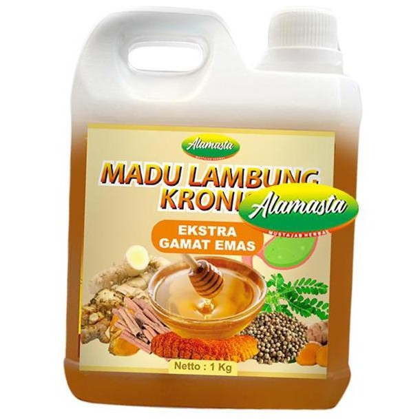 

Sale Madu Lambung Alamasta 1Kg Madu Ektra Kunyit Gamat Emas Temulawak