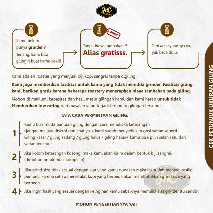 

Grosir Jnc Platinum House Blend 1 Kg 100% Robusta For Kopi Susu Espresso Coffee