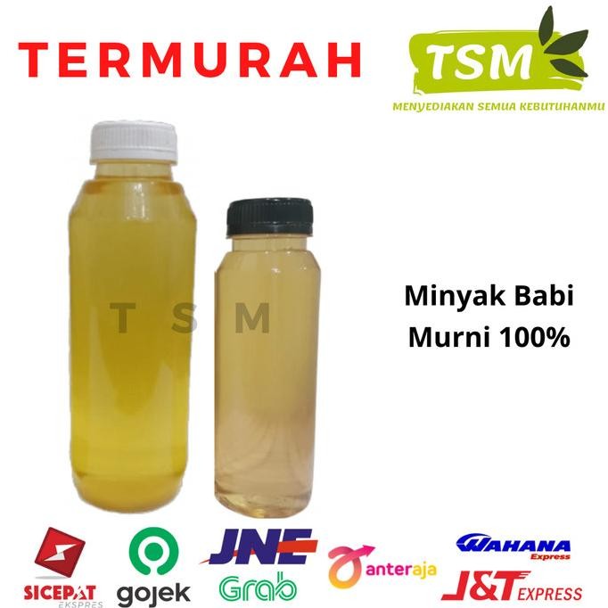 

Sale Minyak Babi Asli 100% Nett 250Ml