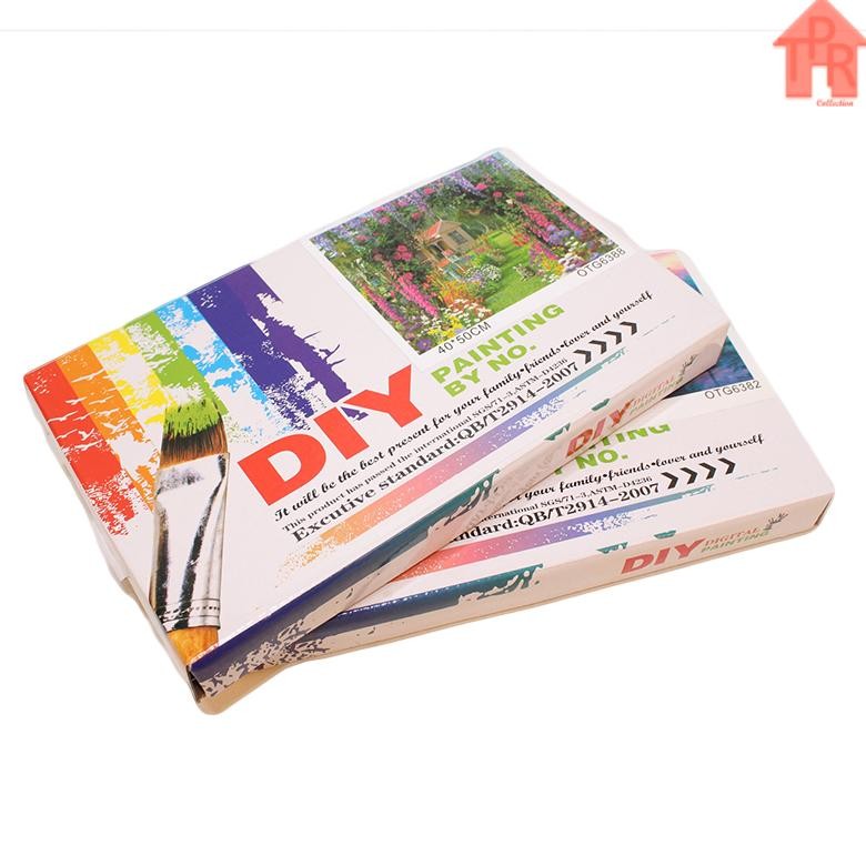 

DIY Melukis Paint By Number Kit Model NATURE 40x50cm. Part -6