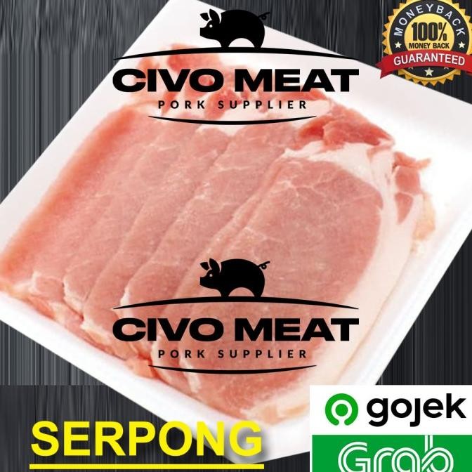 

Murah Karbonat Slice / Pork Loin Slice 500G