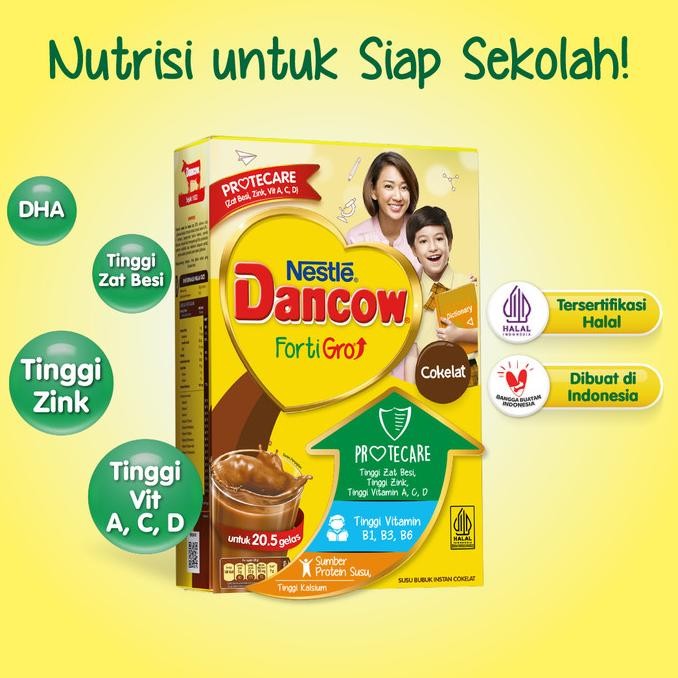 

Sale Nestle Dancow Fortigro Susu Bubuk Coklat Box 780G X 2Pcs