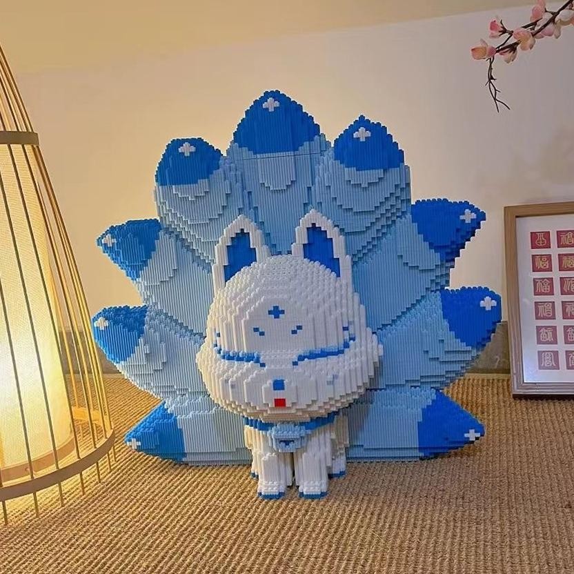 3D Nano Blocks Jumbo Building Block Balok Susun Besar Diy Toys Micro Blocks Mikro Blok Karakter Nine