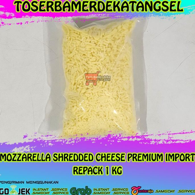 

Promo Mozzarella Parut / Shredded Premium Import 1 Kg