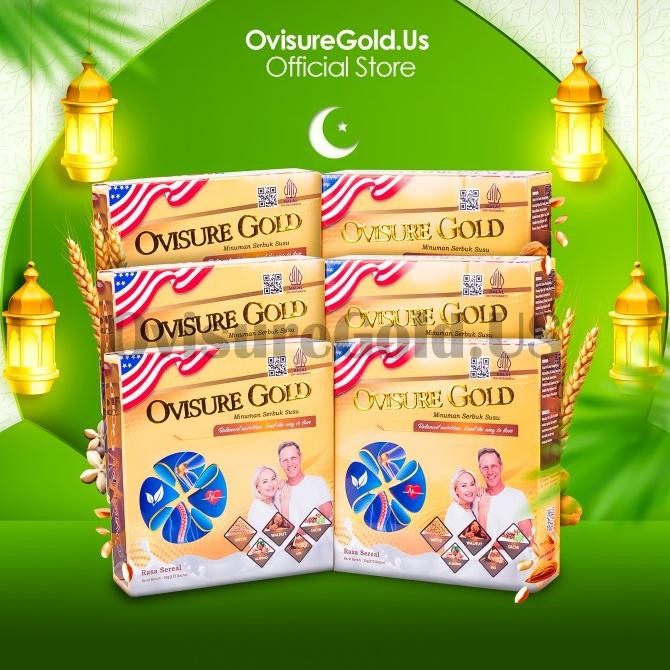 

Promo 6 Box Ovisure Gold Susu Lansia Untuk Tulang Dan Sendi Lutut Kaki Yang Kuat