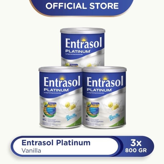 

Murah Triple Pack: Entrasol Platinum Vanilla 800G - 3 Pcs
