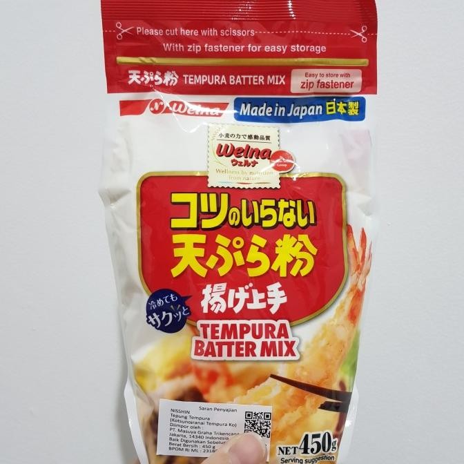 

Promo Nisshin Kotsuno Iranai Tempurako 450Gr - Tepung Tempura Jepang