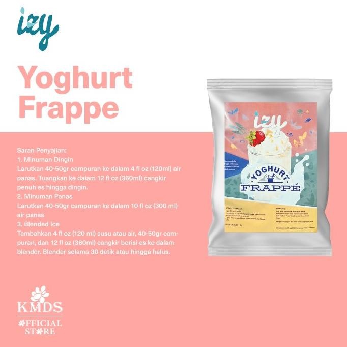 

Grosir Izy Yogurt Powder Frappe 1Kg