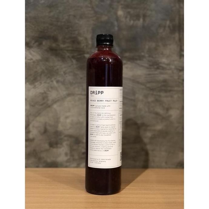 

Sale Dripp Syrup Mixed Berry Fruit Pulp 760 Ml - Rasa Mixed Berry 760 Ml