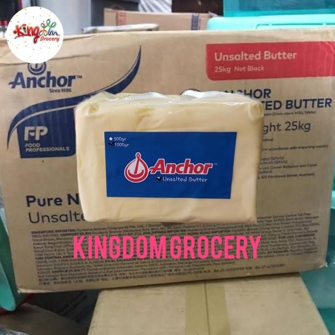 

Sale Anchor Unsalted Butter 1Kg Original/New Zealand Butter/Pure Butter
