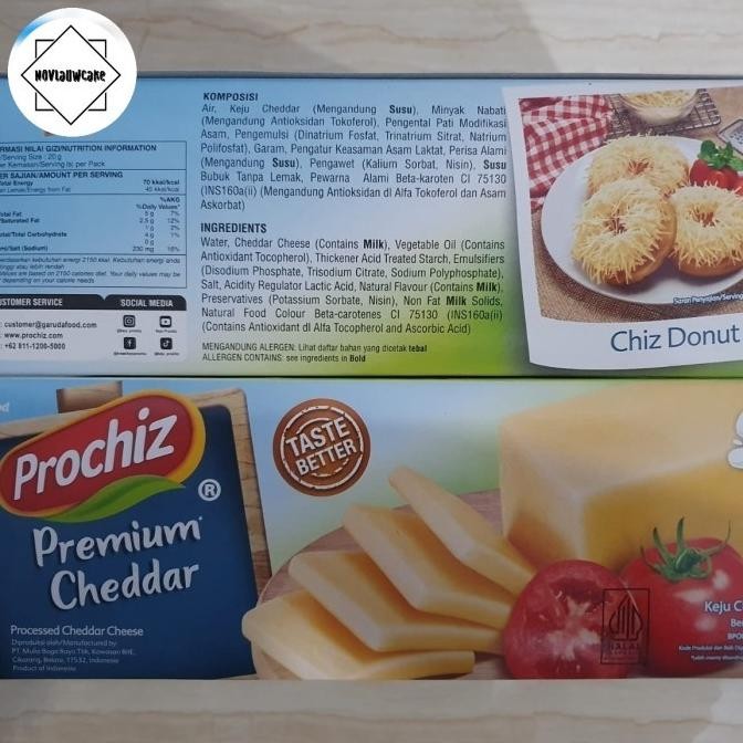

Murah Keju Prochiz Cheddar Cheese Premium 2Kg