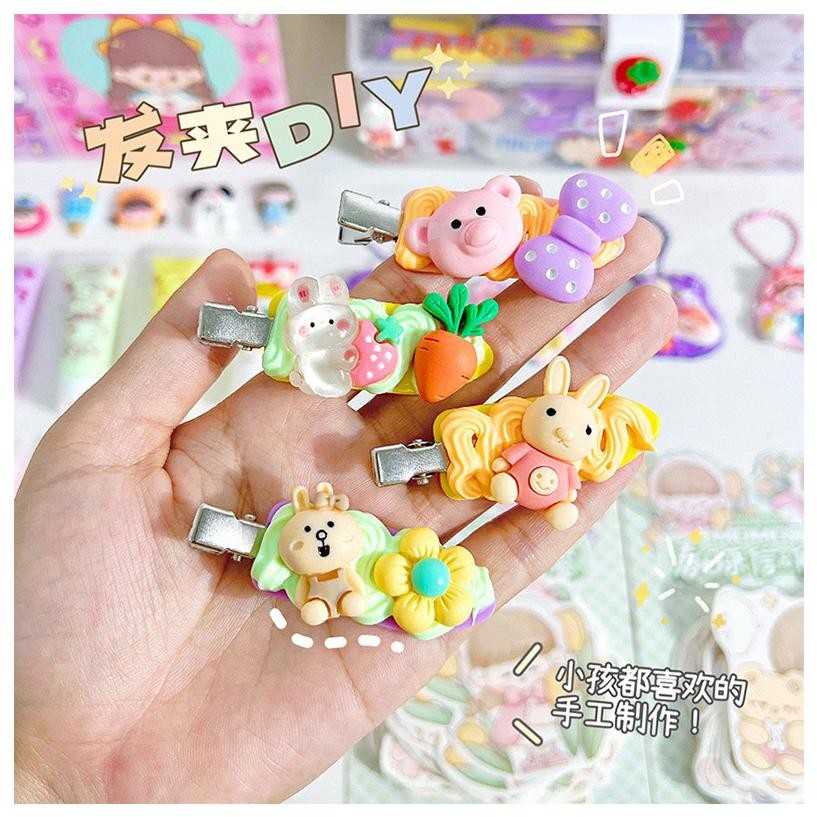 

COD418/372pcs Kotak Indah Kartun Cream Gum Stiker Bahan Kartu Guka Siswa Deco DIY Decals Aksesoris Set