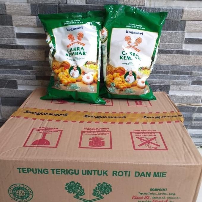 Murah Tepung Terigu Cakra Kembar 1 Dus (Via Ekspedisi)