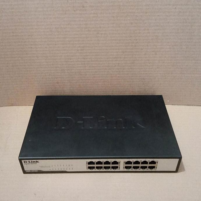 Switch Hub D-Link 16 Port Gigabit Co