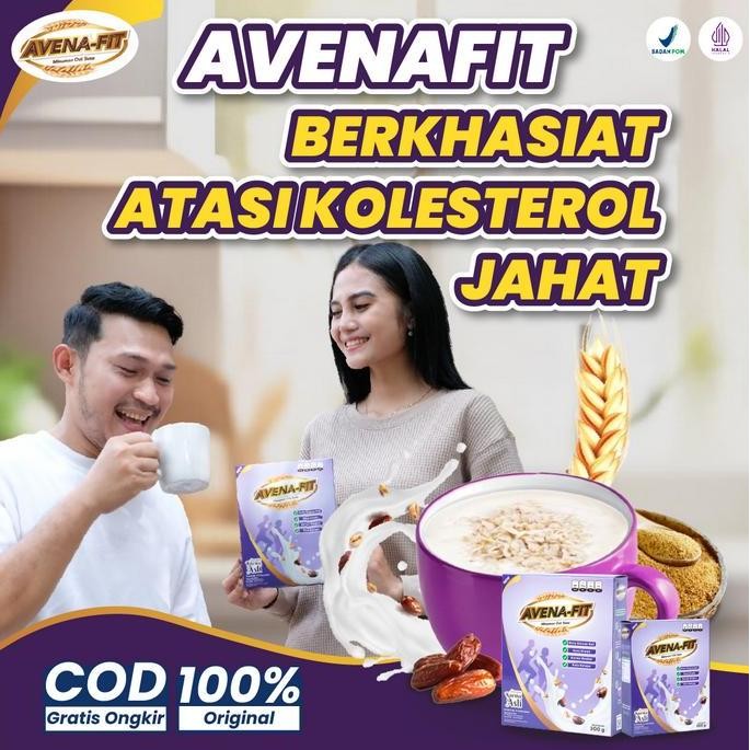 

Avenafit Sereal Bantu Turunkan Kolesterol BPOM Original Oatmeal Susu Kambing Kurma Cereal Halal