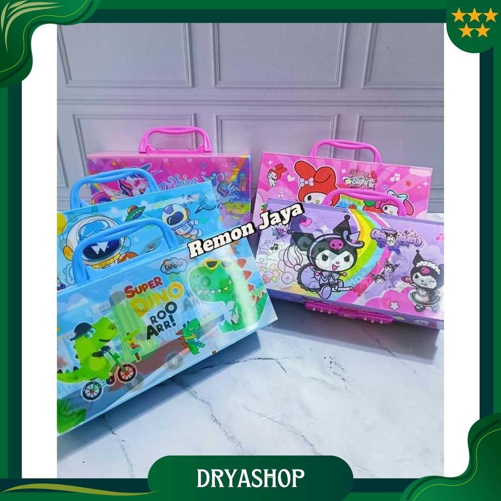 

Promo Cod Kotak Pensil 3D / Tempat Pensil 3 Tingkat Model Koper Ada Kode Gambar Cewek Cowok Sale
