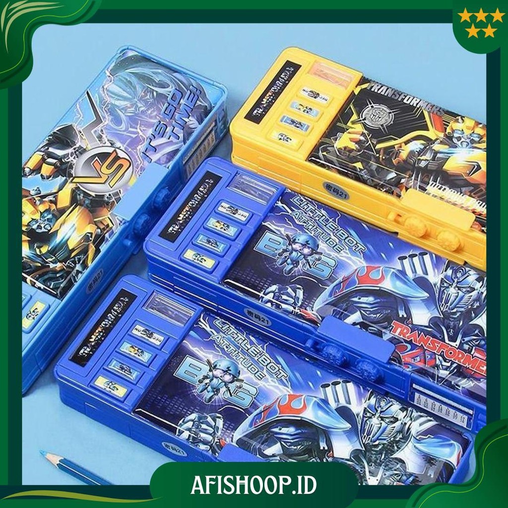 

Tempat Pensil Magnet Sandi Kotak Pensil Anak Kode Sandi Kunci Kombinasi Tombol Multifungsi Tempat Pensil Dua Sisi Tahan Air Dengan Rautan Pensil Tempat Pensil Berkapasitas Besar Promo Puncak