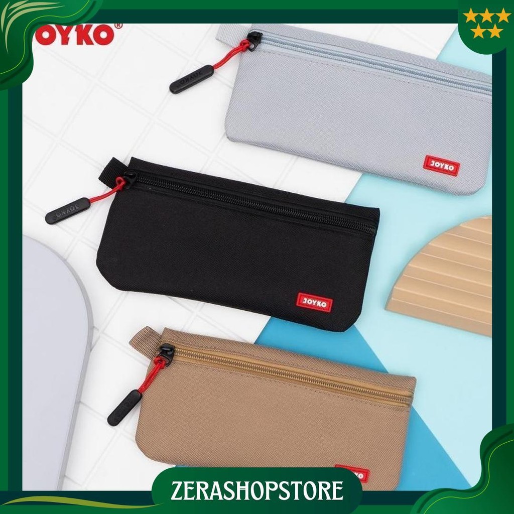 

Joyko Pencil Case Pc-5014 Kotak Tempat Pensil Tipis Minimalis Bahan Kain Berkualitas Ori