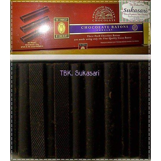 

Promo Tulip Stik Couverture Chocolate 250Gr Cokelat Batton Stick Coklat