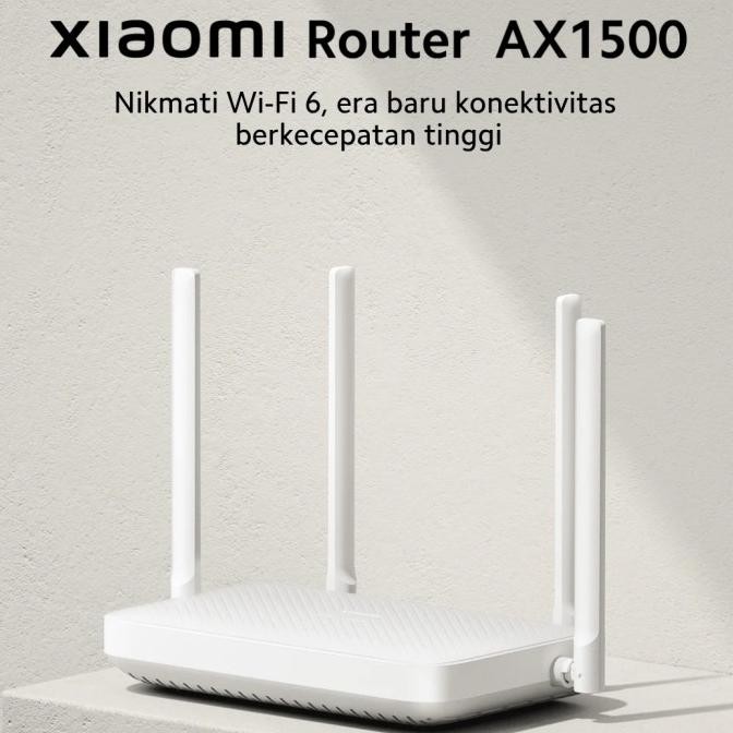 Wireless Router Ax1500 Wifi 6 Xiaomi Router Ax1500 Original Resmi Co