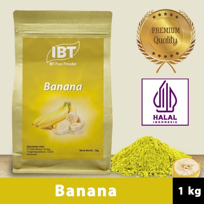 

Promo Pure Banana Powder Essence Murni Bubuk Pisang Import Makanan Kue