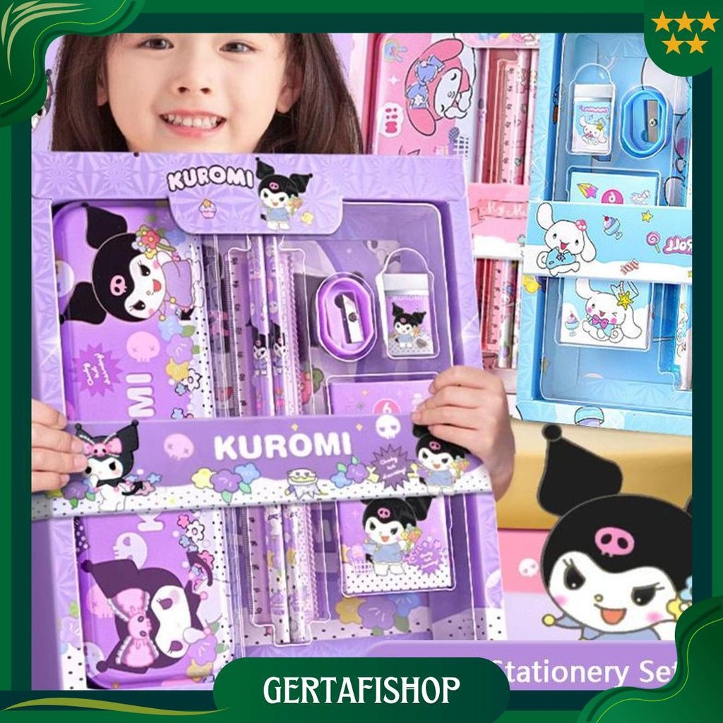 

Carat Kotak Pensil Anak Set 7 In 1 Stationery Untuk Hadiah Anak Sekolah /Kotak Pensil Karakter Murah Alat Tulis Set Lucu Gratis Ongkir