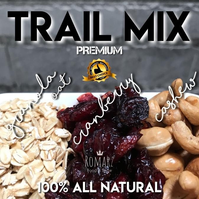 

TRAILMIX GRANOLA ROASTED #04 SUPER FOOD CASHEW - MEDE OVEN MIXED 500gr