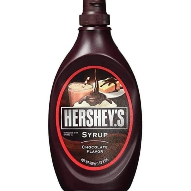 

Promo Hershey'S Syrup Coklat 623Gr, Cocok Untuk Topping Cake/Kue/Minuman Dll