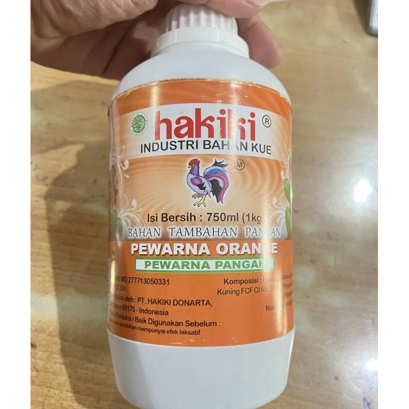 

Sale Hakiki Ayam Pewarna Makanan Orange 1Kg Food Coloring