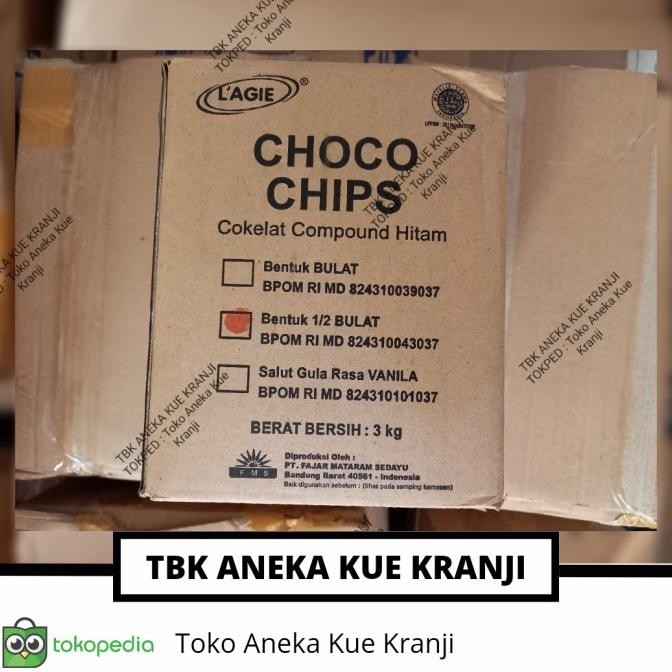 

Sale Lagie Cokelat Chip Chocolate 3 Kg Dus