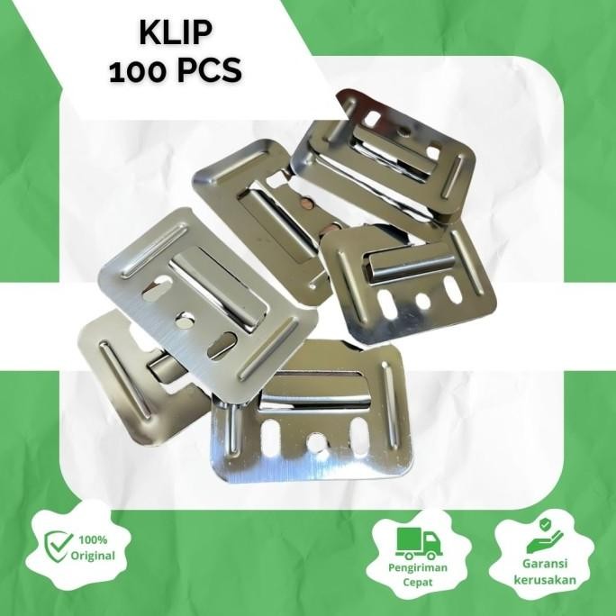 

KLIP WPC 100 PCS/ KLIP WALLBOARD 100PCS/ CLIP