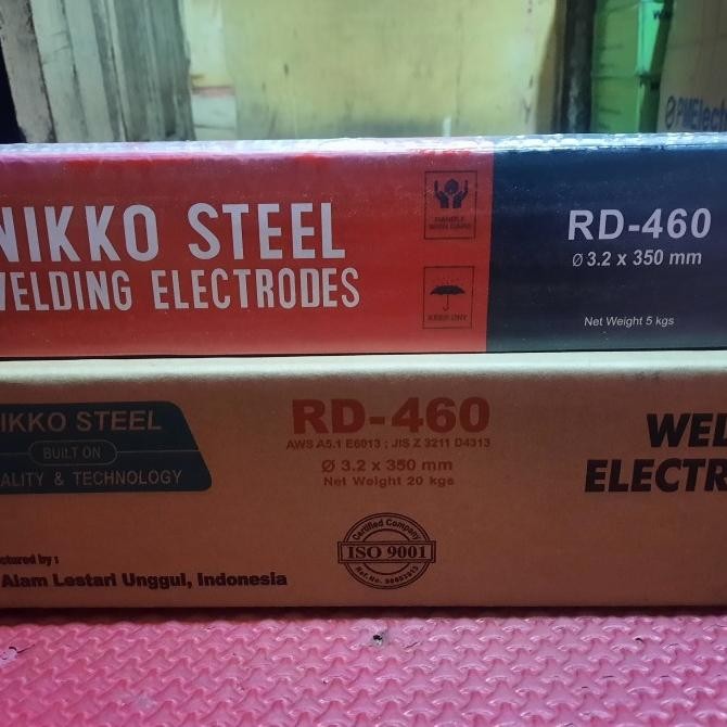 Murah Kawat Las Rd-460 2.6Mm 5Kg Rd 460 2,6Mm  Rd 460 3.2Mm 3,2Mm