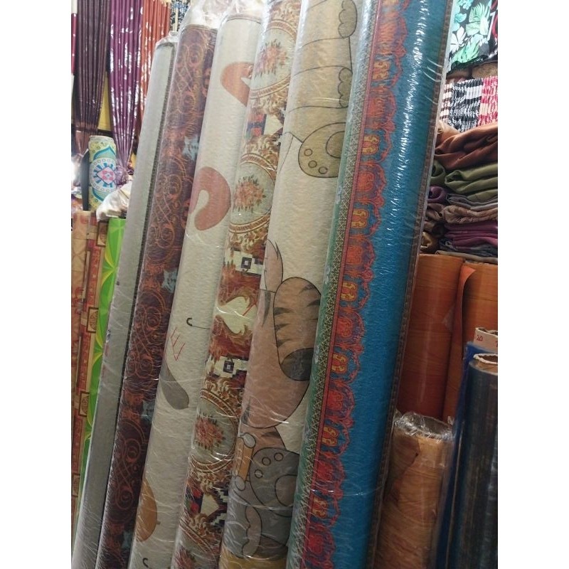 Berkualitas Tikar Foam#Tikar Spon Bolak Balik Dgn 2 Posisi Motif Berbeda Ukuran 180X200 Tebal 6Mm