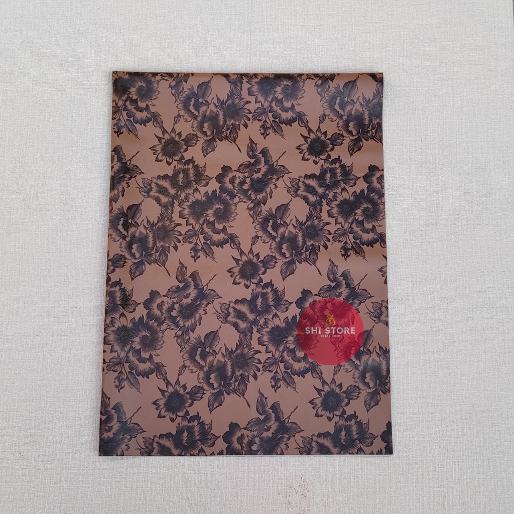 Viral  Fashionkita57 - Perlak Polos Motif Bunga Jual Meteran/ Karpet Lantai Lemas 100 X 130 Cm