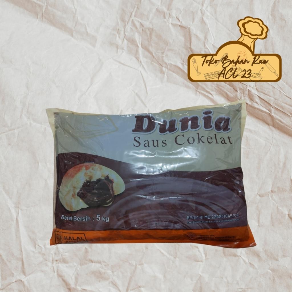 

Isian Coklat/Dunia Filling Pasta Cokelat 5 Kg Terbaru Best Quality Asli 100% Original