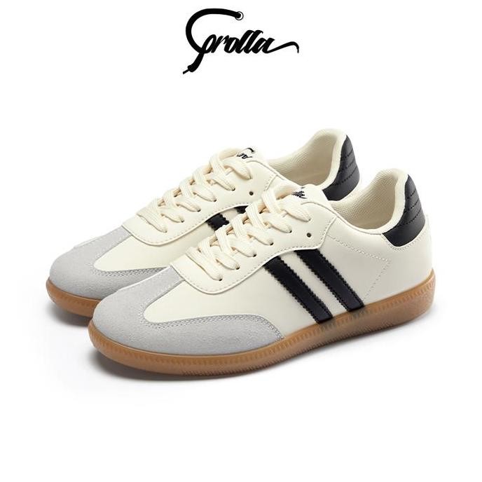 [Corolla Popsea]COROLLA Sam-ba Sepatu Sneakers Wanita Sepatu Kerja Wanita Fashion bahan berkualitas 