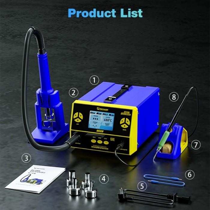 Blower Solder Uap Mechanic 861Ds 2 N 1 Original Original Dan Terpercaya