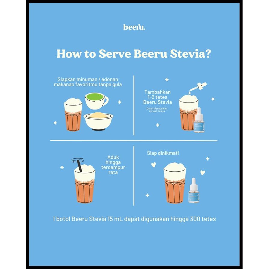 

Beeru Stevia Natural Sweetener Pemanis Alami Alternatif Gula 0 Kalori Original Best Seller